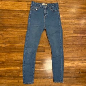Topshop Jamie High Waist Skinny Jeans, Size 30